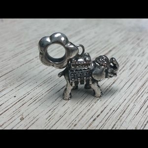 Brighton flower spacer and Lucky elephant charm